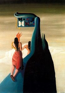 Butterflies Lost In The Mountains Or Perdus Dans La Montagne Papillons — Oscar Dominguez