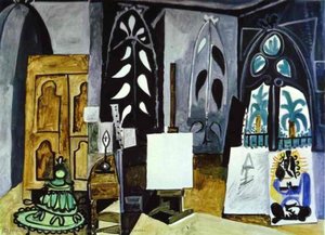 The Studio Of La Californie At Cannes — Pablo Picasso, Cubist Experimentation