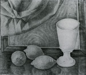 Still Life With Lemons — Diego Rivera