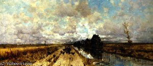Road By Canal — Karl Heffner
