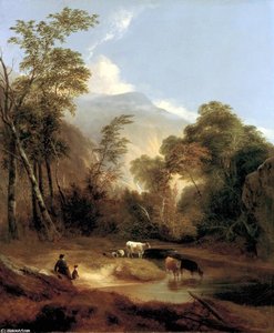 Pastoral Landscape — Alvan Fisher