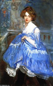 Dancer In Blue — William James Glackens