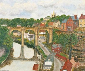 From The Castle Yard, Knaresborough — Joseph Baker Fountain