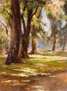 Clearings In The Edge Of The Forest — Albert Schickedanz