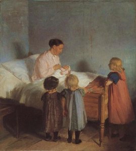Lillebror English Little Brother — Anna Kirstine Ancher
