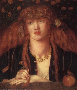 La Rubia Del Balcón — Dante Gabriel Rossetti, Simbolismo Romántico