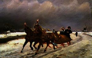 Troika In The Snow — Otto Eerelman