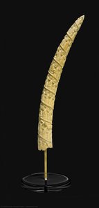 Carved Ivory Tusk — Kongo Peoples, Other