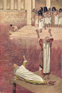 Water Is Changed Into Blood — Jacques Joseph Tissot