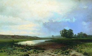 Wet Meadow — Fyodor Alexandrovich Vasilyev