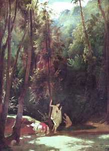 In The Park At Terni — Карл Блехен