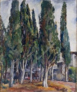 Crimea. Cypress. — Pyotr Konchalovsky
