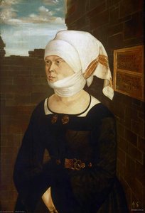 Portrait Of Margaret Hundertpfundt — Wolf Huber