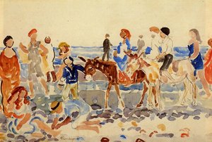 The Donkey Driver — Maurice Brazil Prendergast