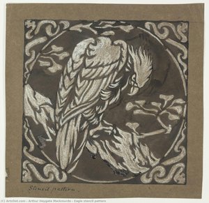 Eagle stencil pattern