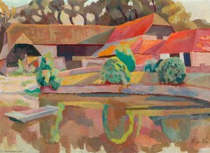 The Farm Pond, Charleston — Roger Eliot Fry