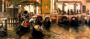 Venetian Canal — José Villegas Cordero