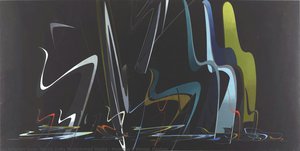 Homage À Verner Panton — Dame Zaha Mohammad Hadid, Contemporary Abstract Expressionism