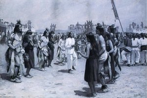 The Harvest Dance Of The Pueblo Indians — Joseph Henry Sharp