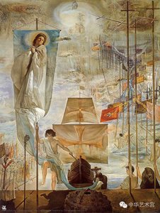 The Discovery Of America By Christopher Columbus — Salvador Dalí, Surrealism