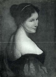 Portrait Of A Lady, (painting) — George De Forest Brush