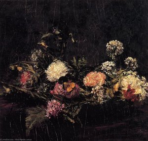Flowers 4 — Henri Fantin-latour