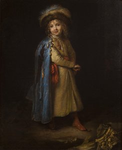 Portrait Of A Boy In The Polish National Costume — Каспар Нетшер