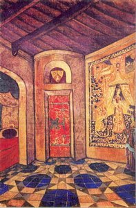 Room Of Queen Anna — Nicholas Roerich, Art Nouveau