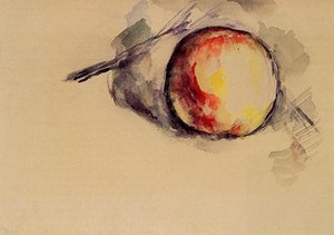 Estudio De Una Manzana — Paul Cézanne