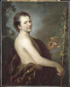 Autoportrait En Bacchus Son Portrait (ancien Titre) — Alexis Grimou