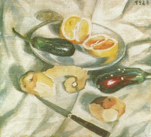 Still Life With Aubergines — Salvador Dalí, Surrealism