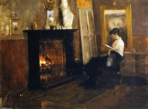 A Quiet Day in the Studio