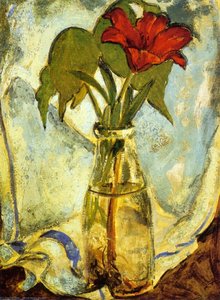 Still Life With Red Lily — Alfred Henry Maurer