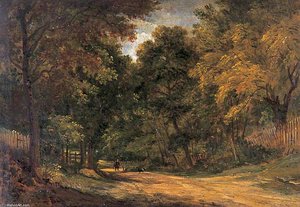 A Lane At Cobham, Kent — Frederick Richard Lee