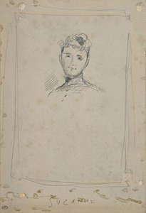 Portrait De Jeune Femme — Nicolas Lancret