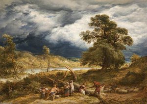 Rising Of The River — John Linnell
