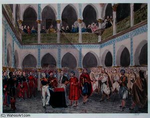 nvestiture of the Bey of Algiers