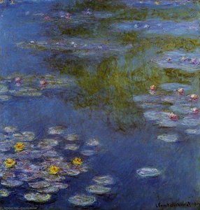 Water-lilies (30) — Claude Monet, Impressionism