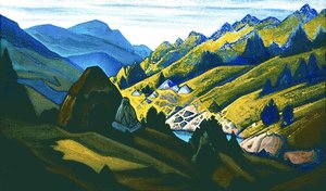 Hermit Mysterious Old Man — Nicholas Roerich
