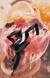 In Vaudeville. Dancer With Chorus — Charles Demuth
