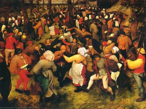 Вечерњи Брак На Отвореном — Пијетр Бругел Старији, Mannerism