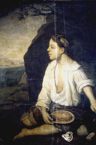 Child Sitting — Bartolomé Esteban Murillo