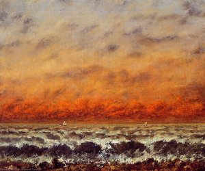 Seascape 2 — Gustave Courbet, Contemporary Realism