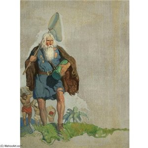 Tropical Island — N.c. Wyeth