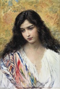 Russian Beauty — Konstantin Yegorovich Makovsky