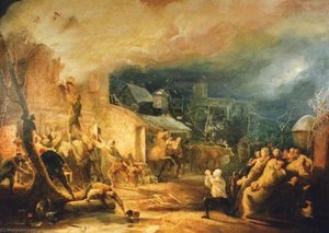 The Fire at Epworth Rectory, South Yorkshire