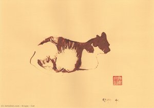 Cat — Alfred Freddy Krupa, Contemporary Realism