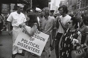 Political Demonstration, New York — Garry Winogrand