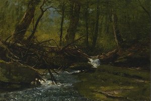Trout Brook — Thomas Worthington Whittredge