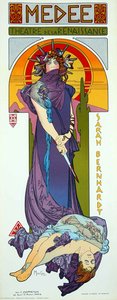 Untitled (8927) — Alphonse Mucha, Art Nouveau